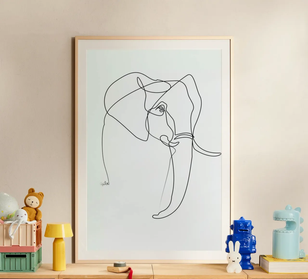 Elephant Line poster da Quibe