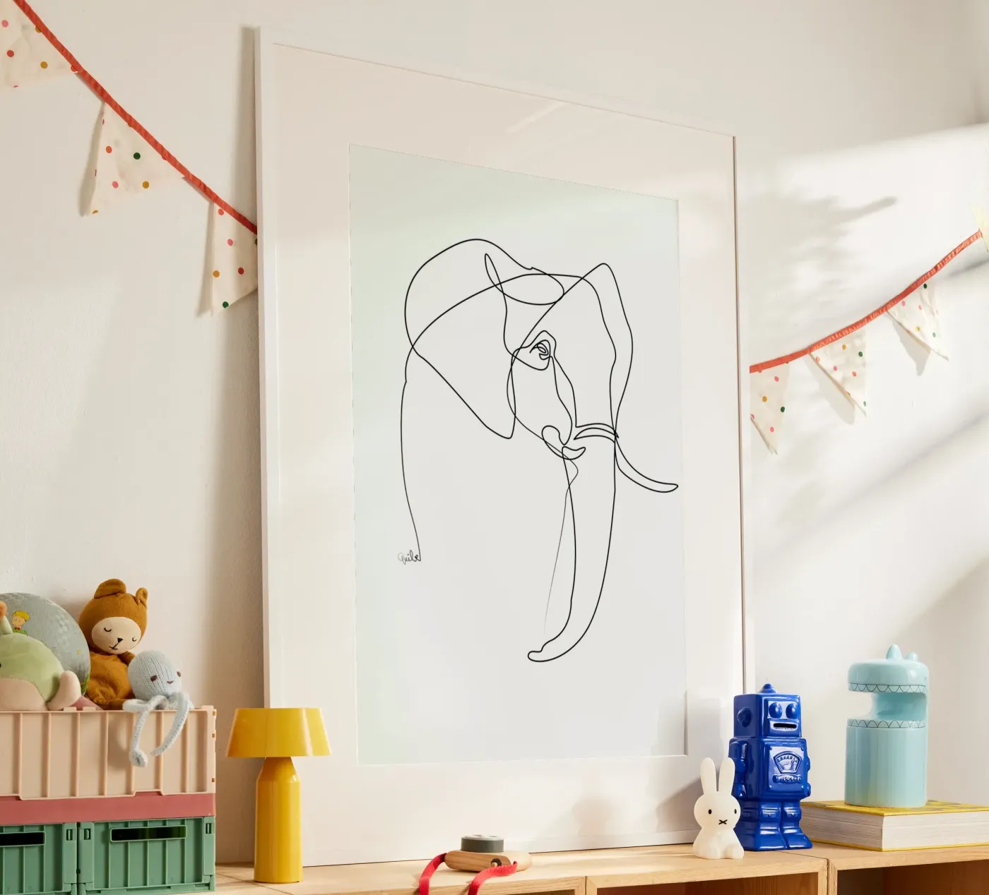 Elephant Line poster da Quibe