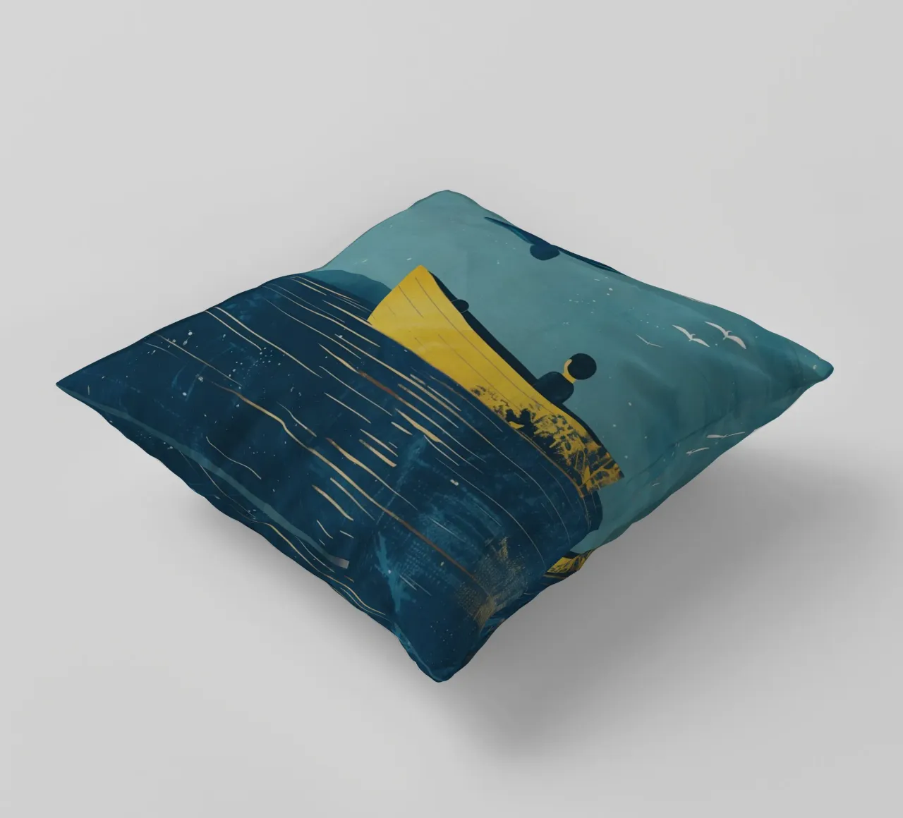 Boho Nursery 14 Humpback cuscino da Boho Print Collection