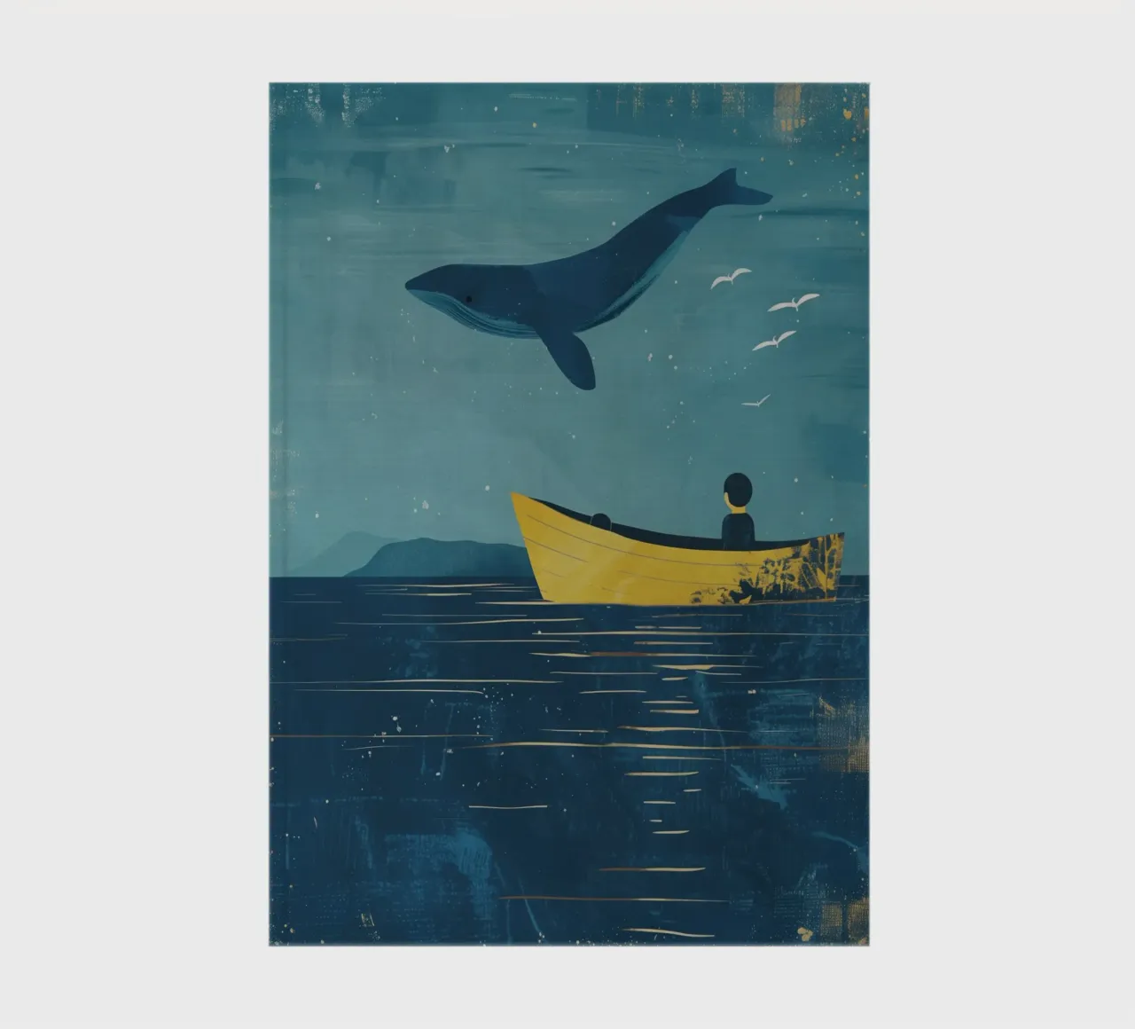Boho Nursery 14 Humpback notebook by Boho Print Collection