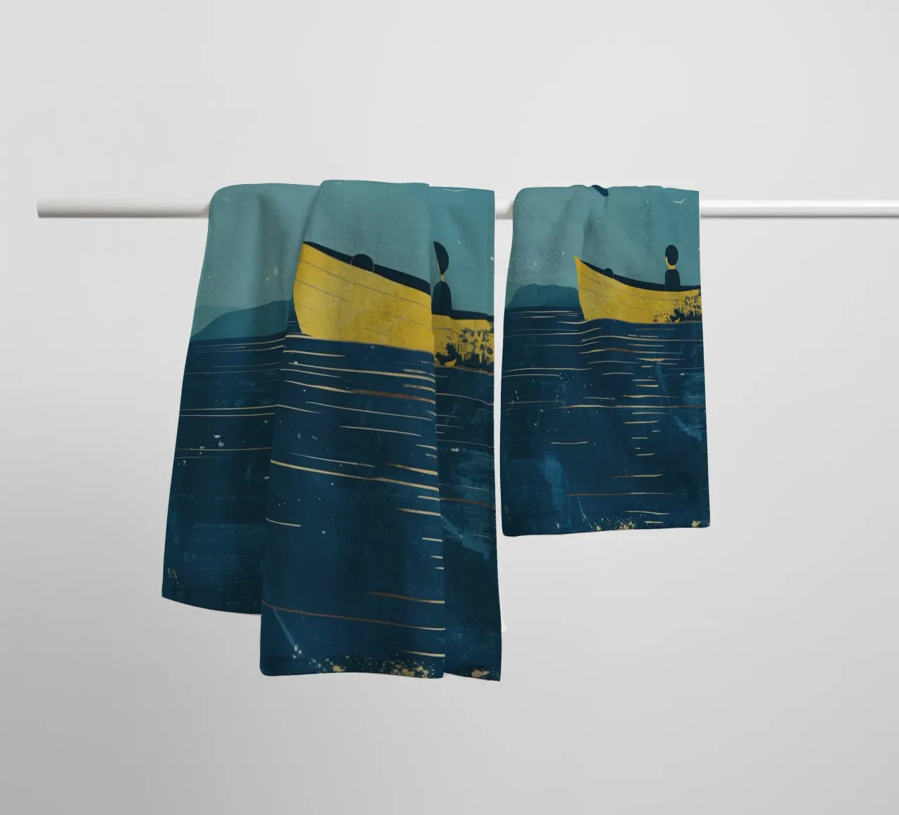 Boho Nursery 14 Humpback asciugamano da bagno da Boho Print Collection