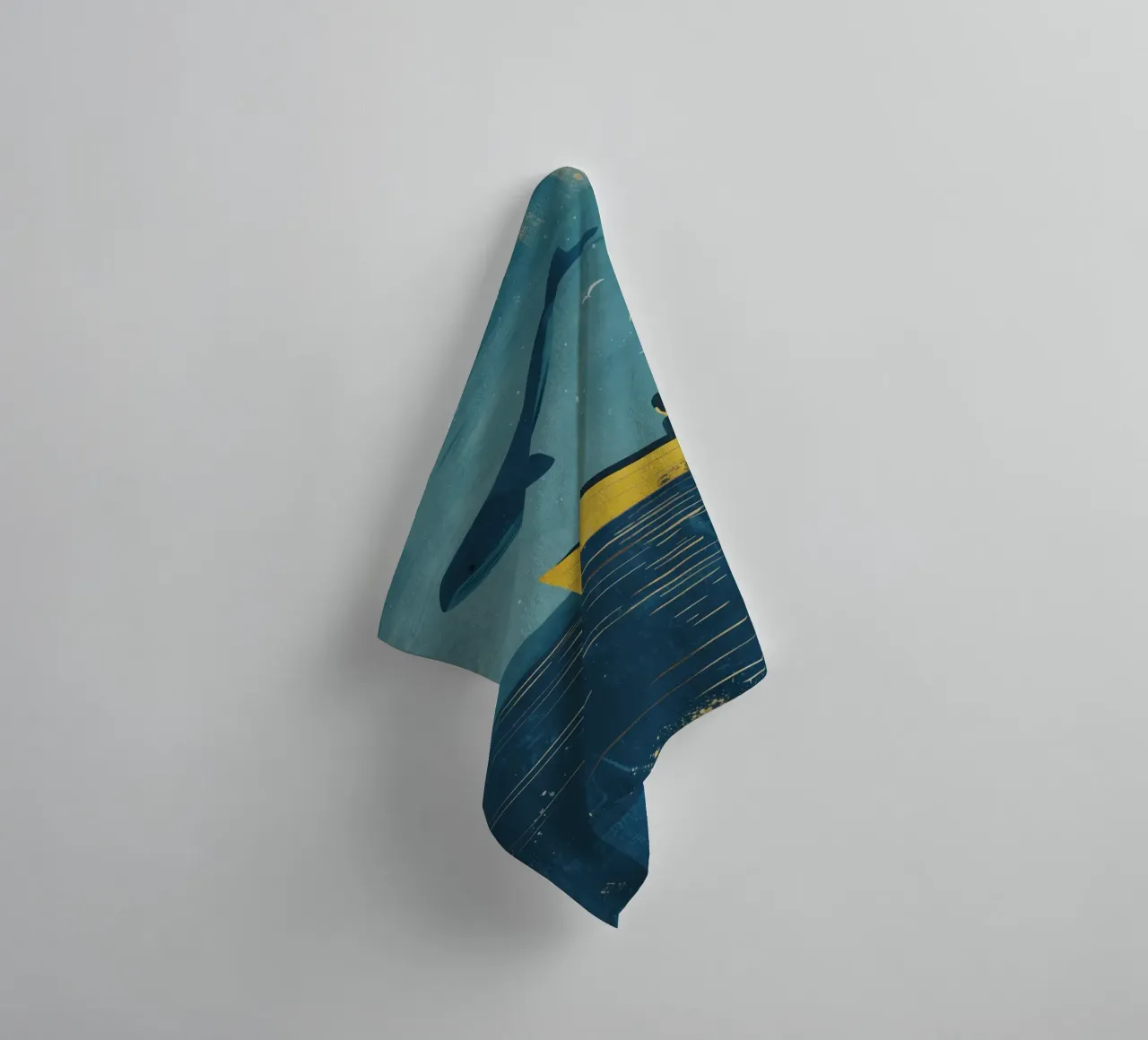 Boho Nursery 14 Humpback asciugamano da bagno da Boho Print Collection