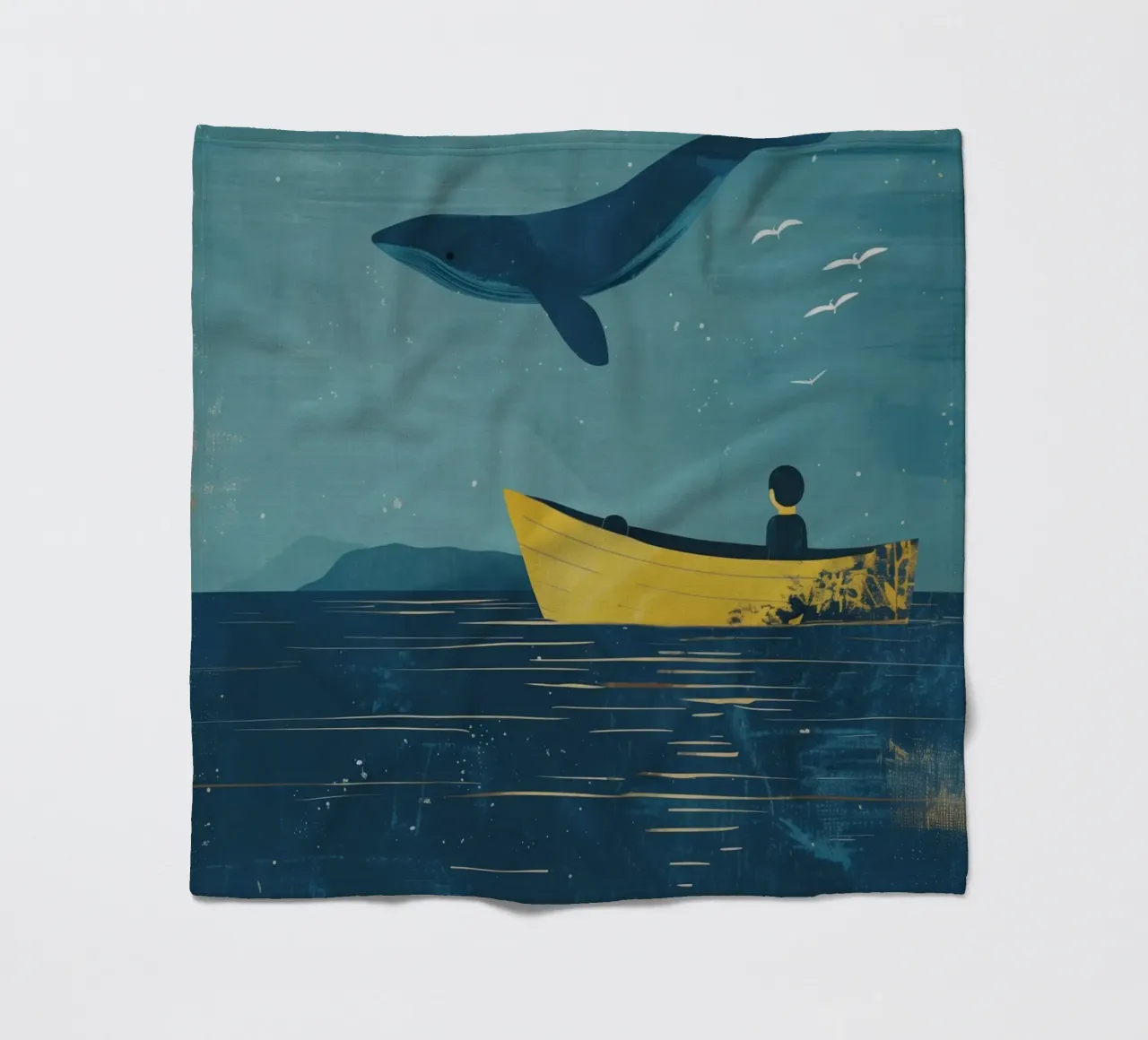 Boho Nursery 14 Humpback coperta in pile da Boho Print Collection