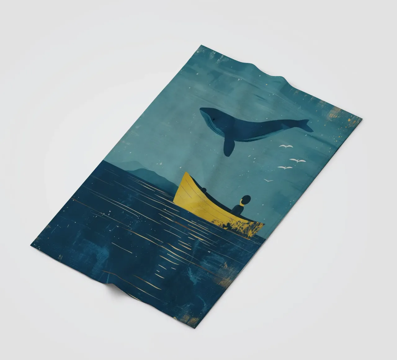 Boho Nursery 14 Humpback coperta in pile da Boho Print Collection