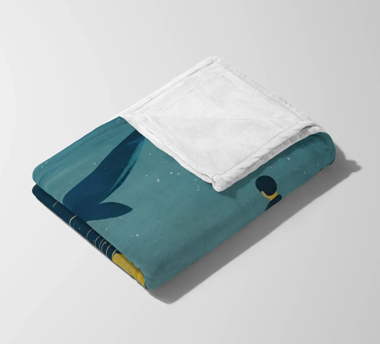 Boho Nursery 14 Humpback coperta in pile da Boho Print Collection