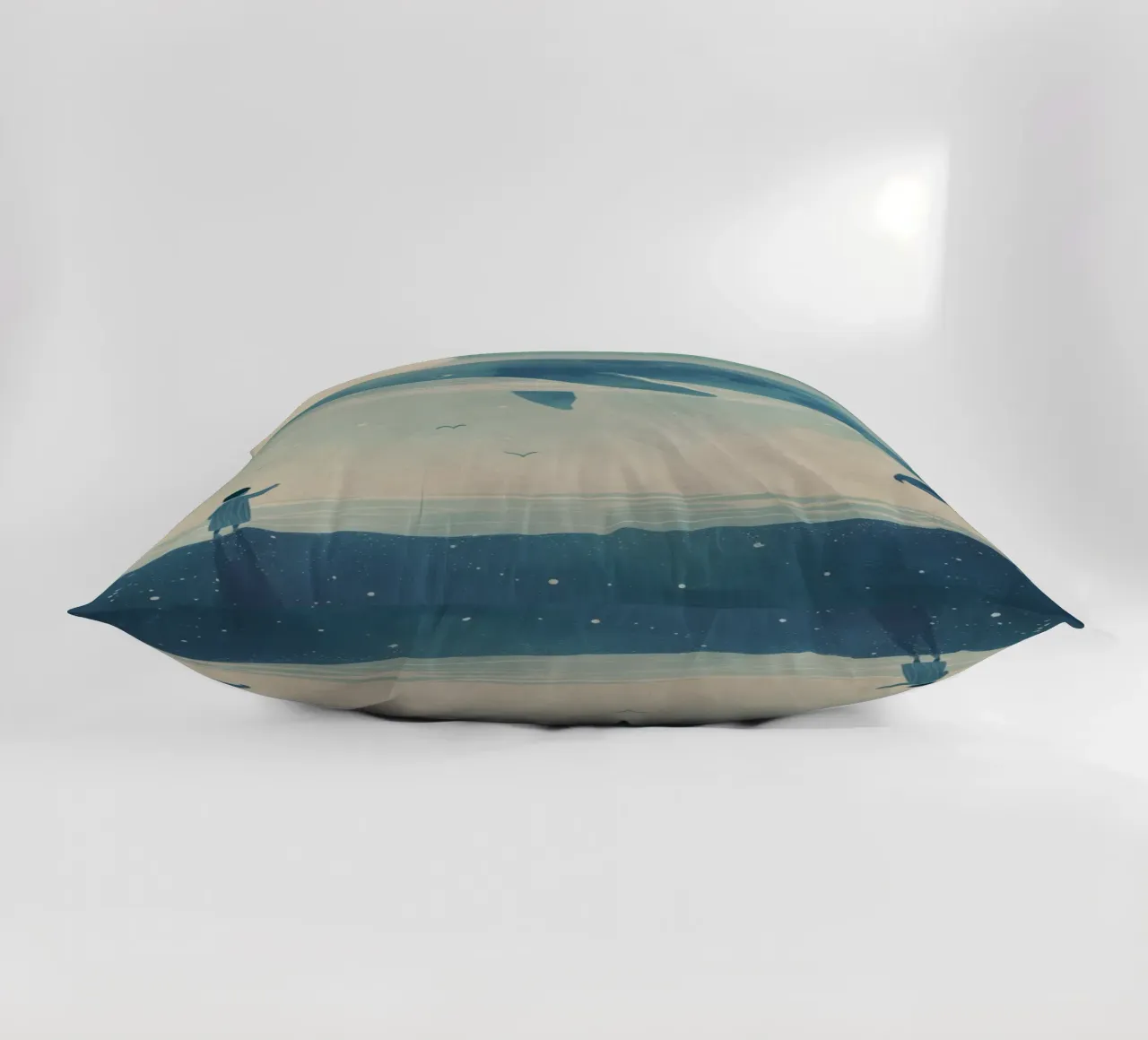 Boho Nursery 14 Whale cuscino da Boho Print Collection