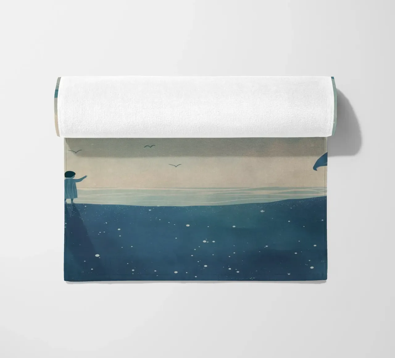 Boho Nursery 14 Whale telo mare da Boho Print Collection