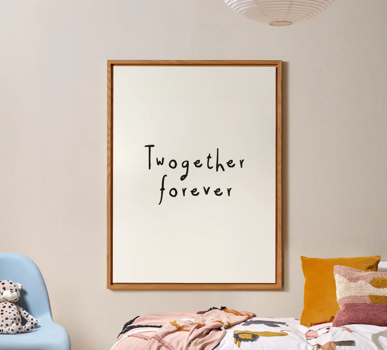 Together Forever alu-dibond by Constanze Art Direction