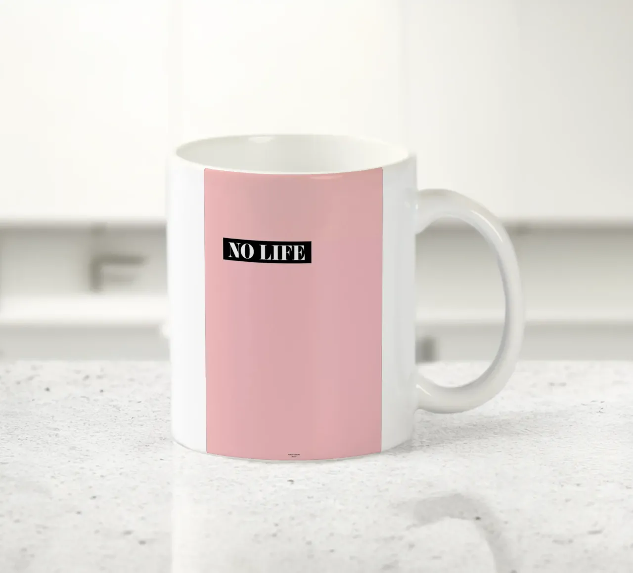 No Life tazza in ceramica da Nordic Creators