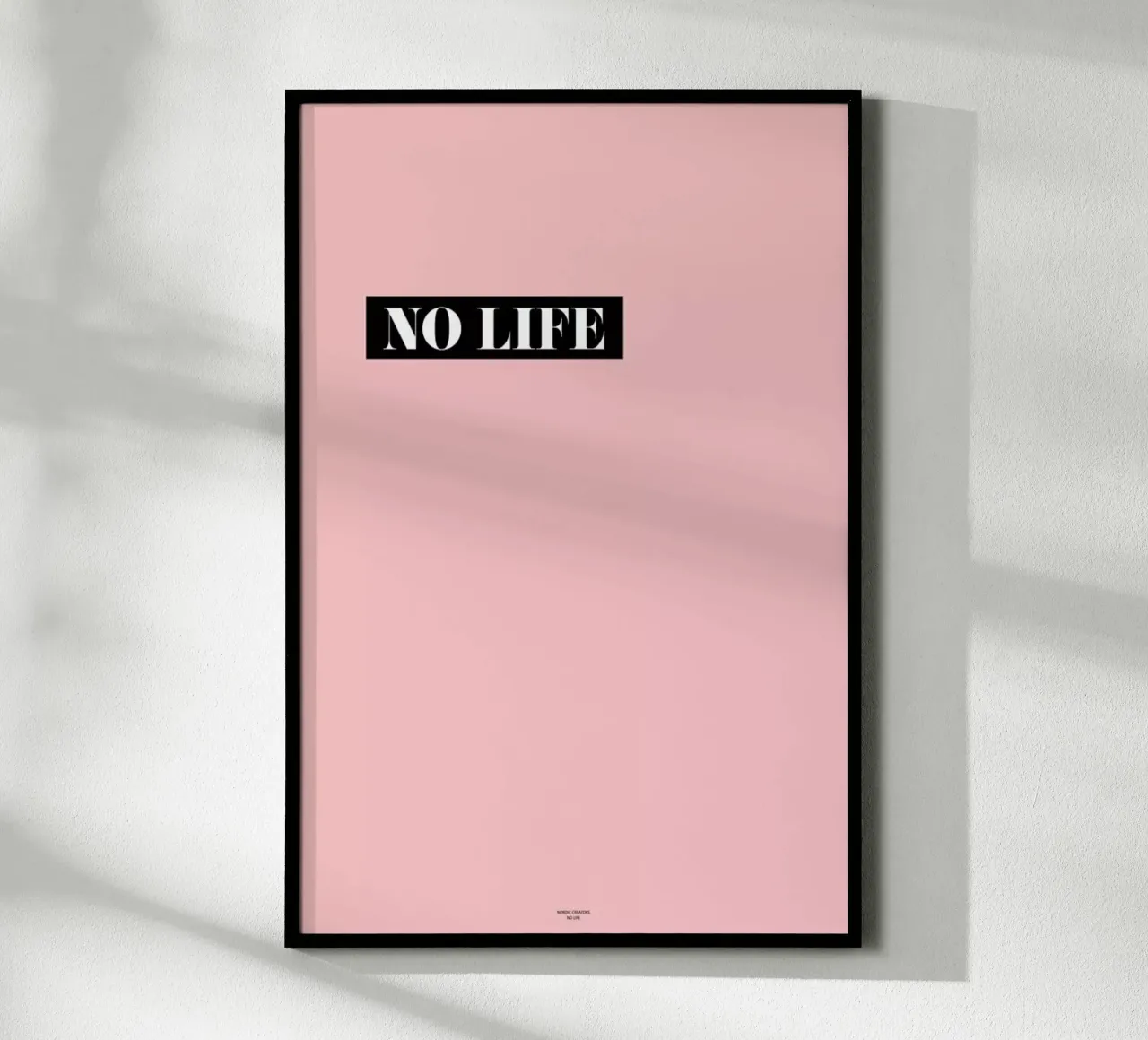 No Life carta hahnemühle da Nordic Creators