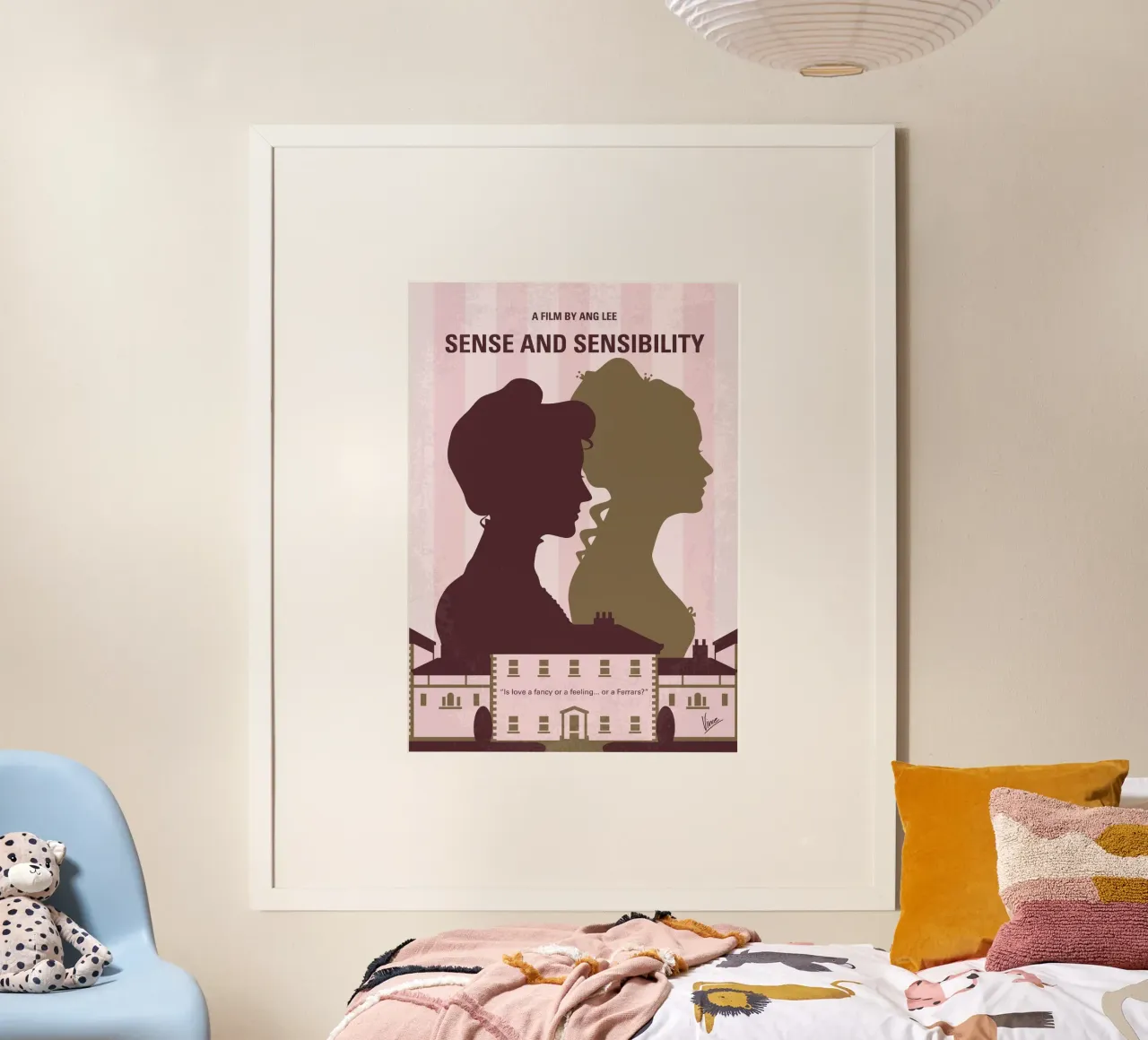 No1139 My Sense and Sensibility minimal movie poster poster da Chungkong