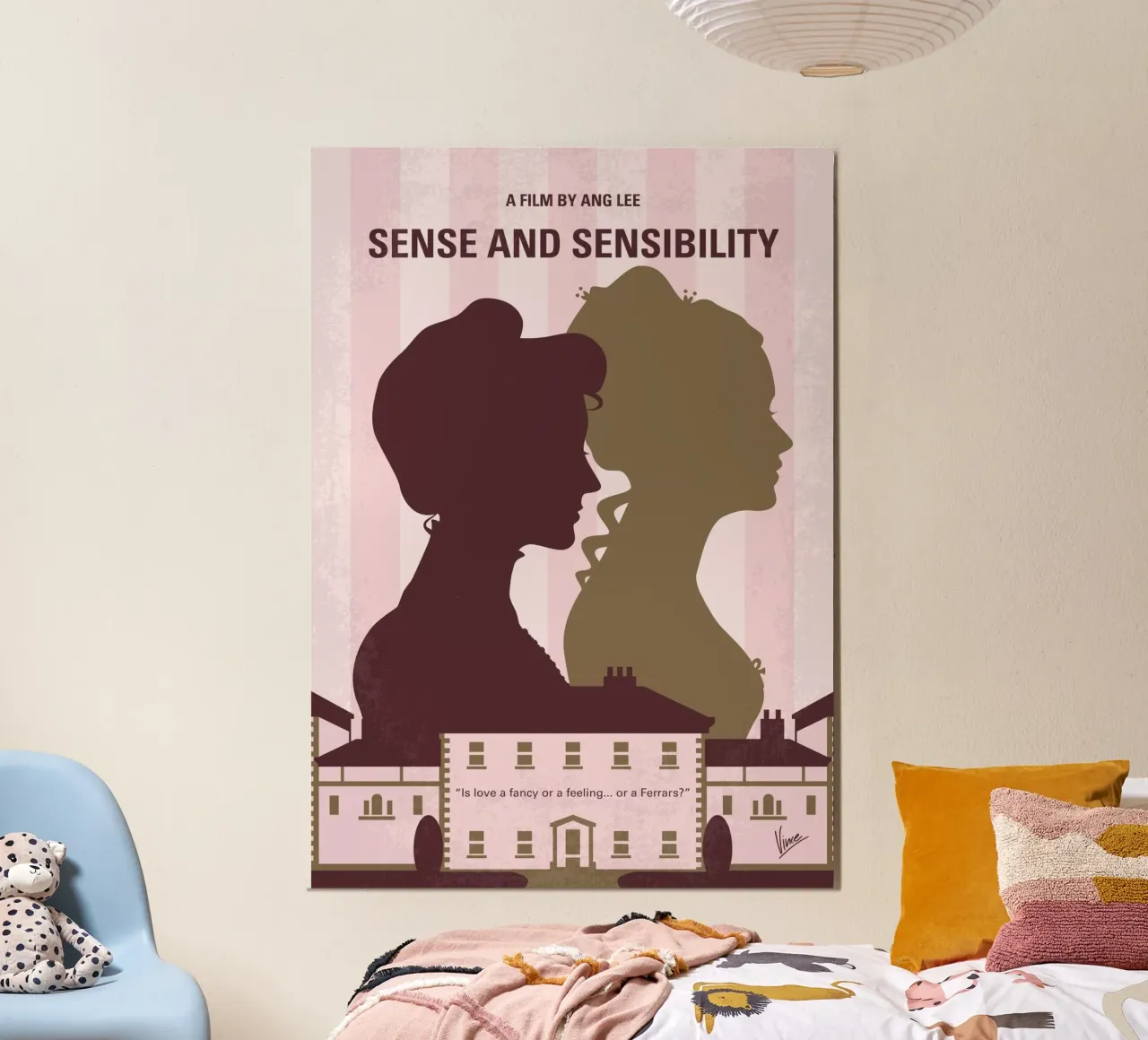 No1139 My Sense and Sensibility minimal movie poster poster da Chungkong