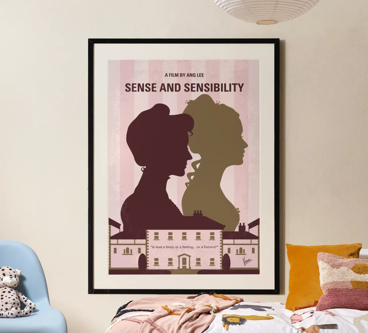 No1139 My Sense and Sensibility minimal movie poster poster da Chungkong