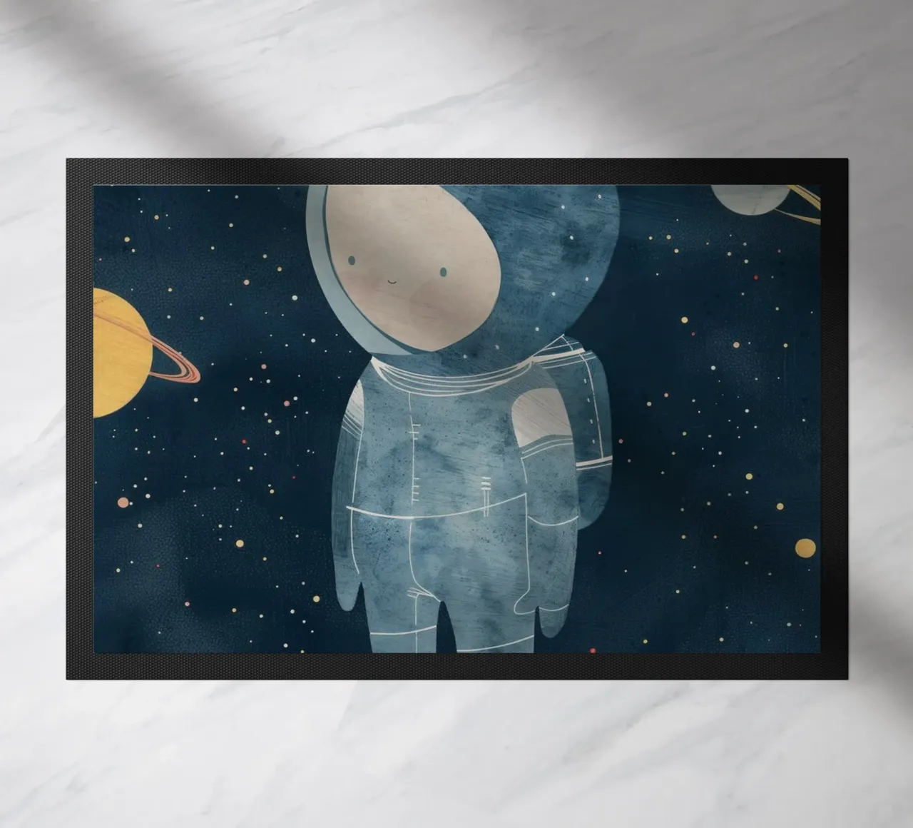 Boho Nursery 15 Astronaut Boy zerbino da Boho Print Collection