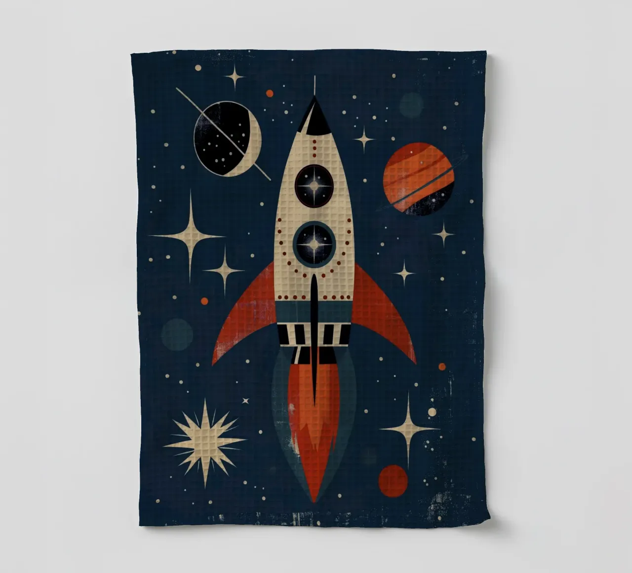 Boho Nursery 15 Rocket canovaccio da cucina da Boho Print Collection