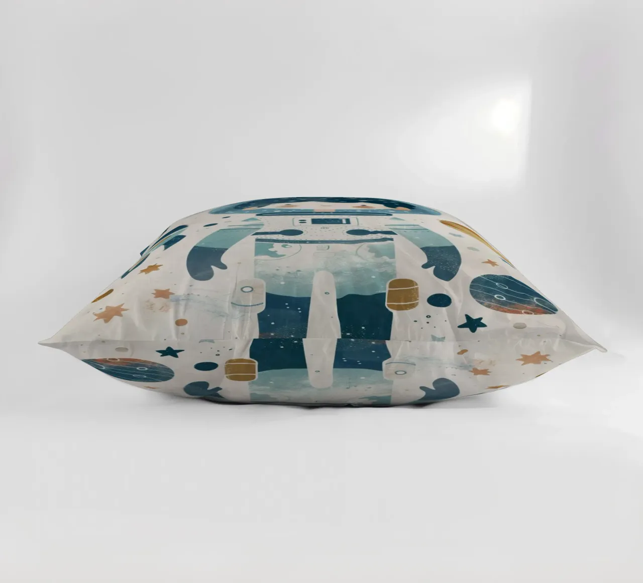 Boho Nursery 16 Astronaut cuscino da Boho Print Collection