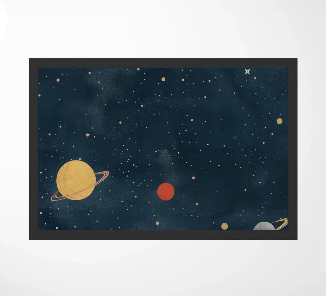 Boho Nursery 16 Planets zerbino da Boho Print Collection