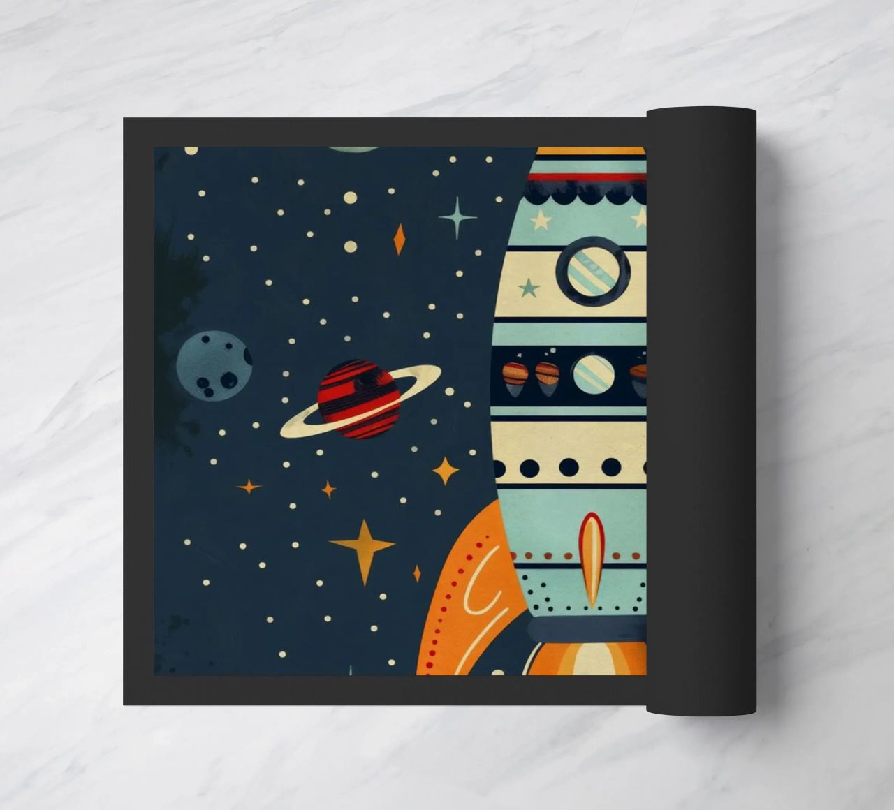 Boho Nursery 16 Rocket zerbino da Boho Print Collection