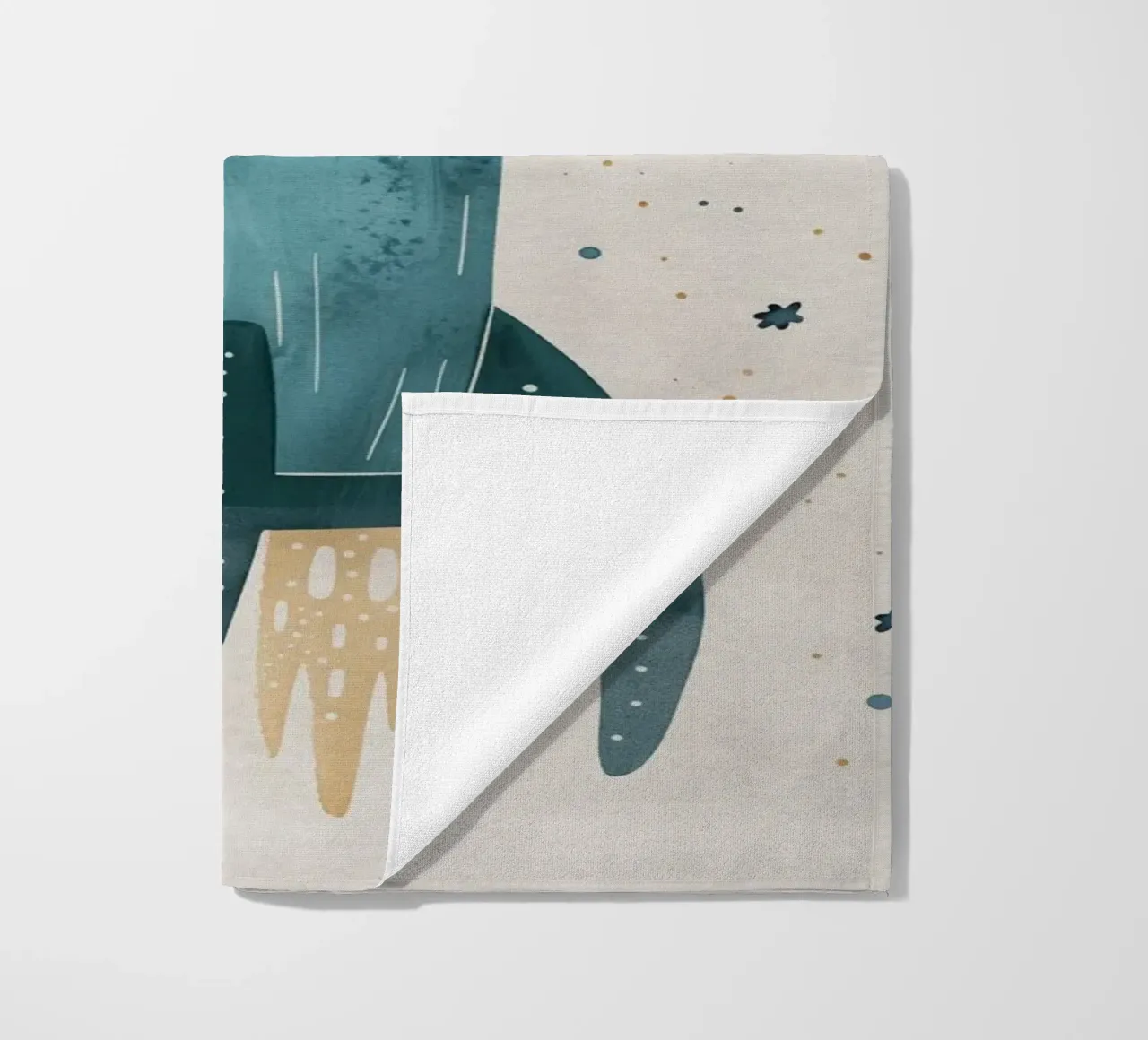 Boho Nursery 16 Space Cat telo mare da Boho Print Collection