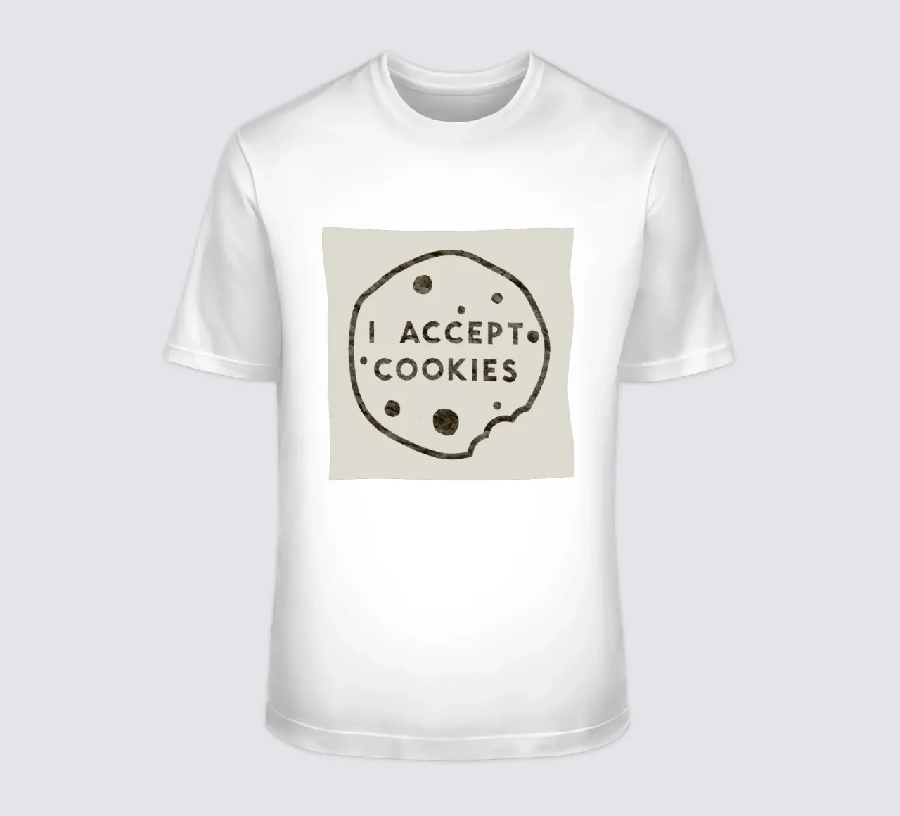 I Accept Cookies t-shirt da Florent Bodart