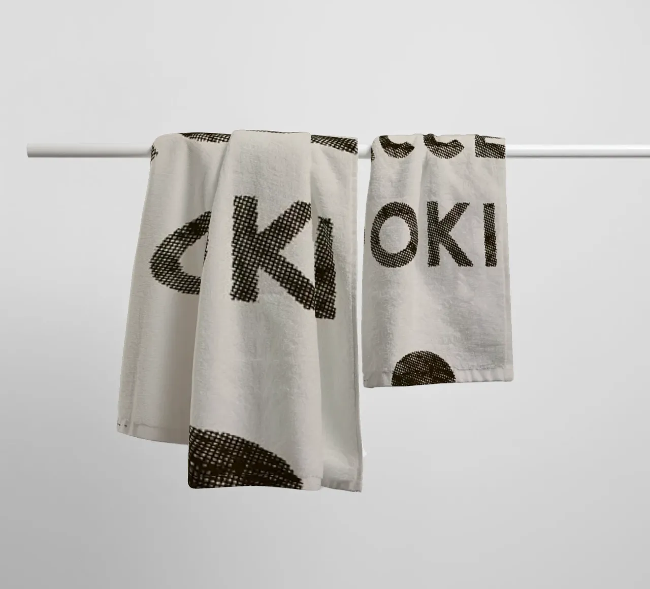 I Accept Cookies asciugamano da bagno da Florent Bodart