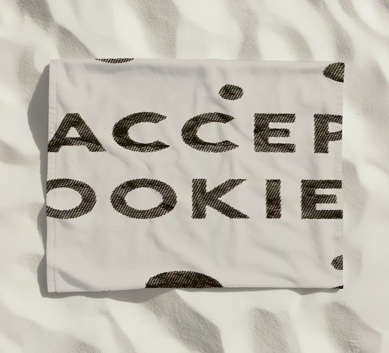 I Accept Cookies telo mare da Florent Bodart