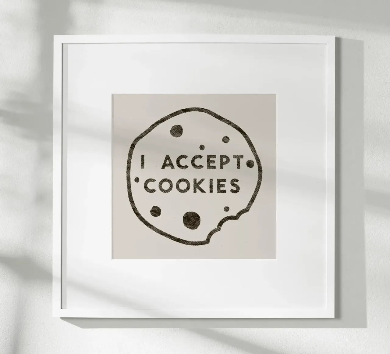 I Accept Cookies poster da Florent Bodart