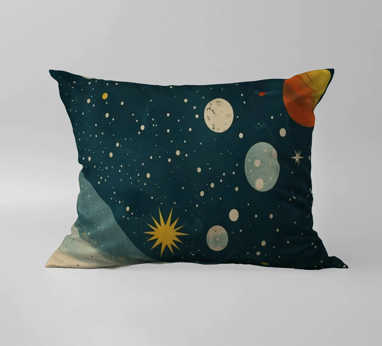 Boho Nursery 17 Planets cuscino da Boho Print Collection