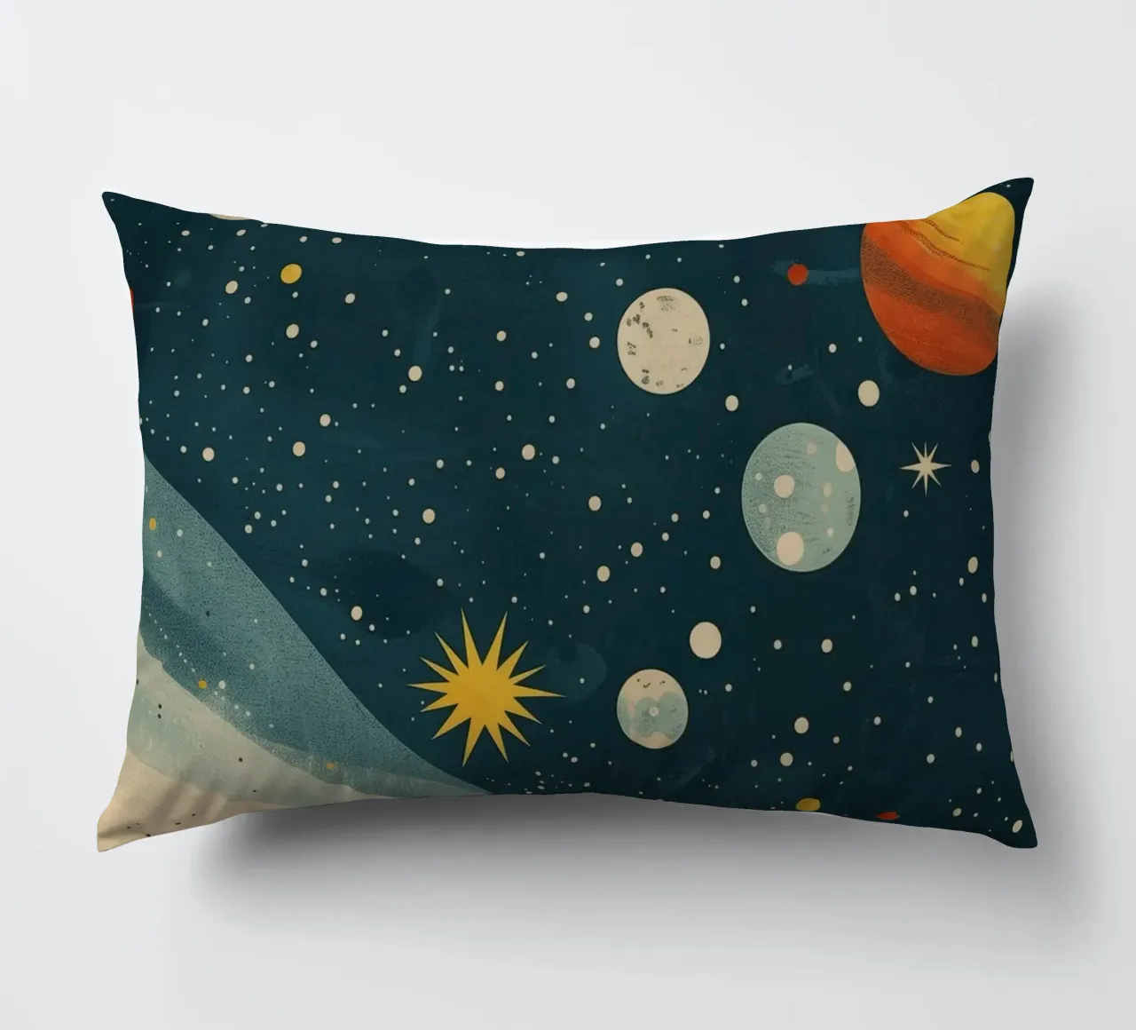 Boho Nursery 17 Planets cuscino da Boho Print Collection