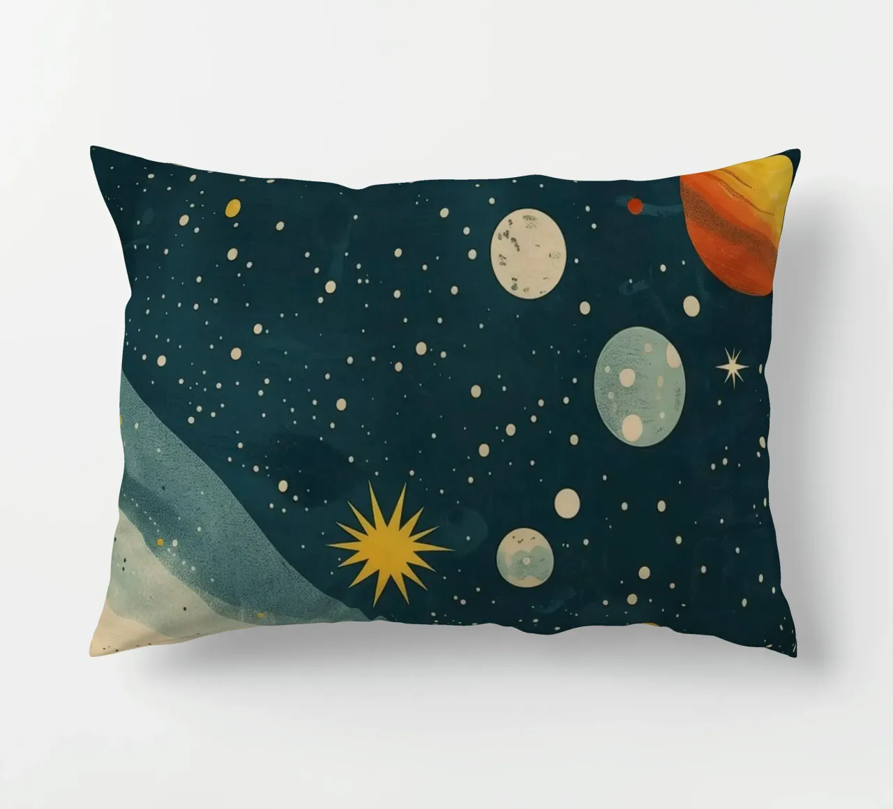 Boho Nursery 17 Planets cuscino da Boho Print Collection