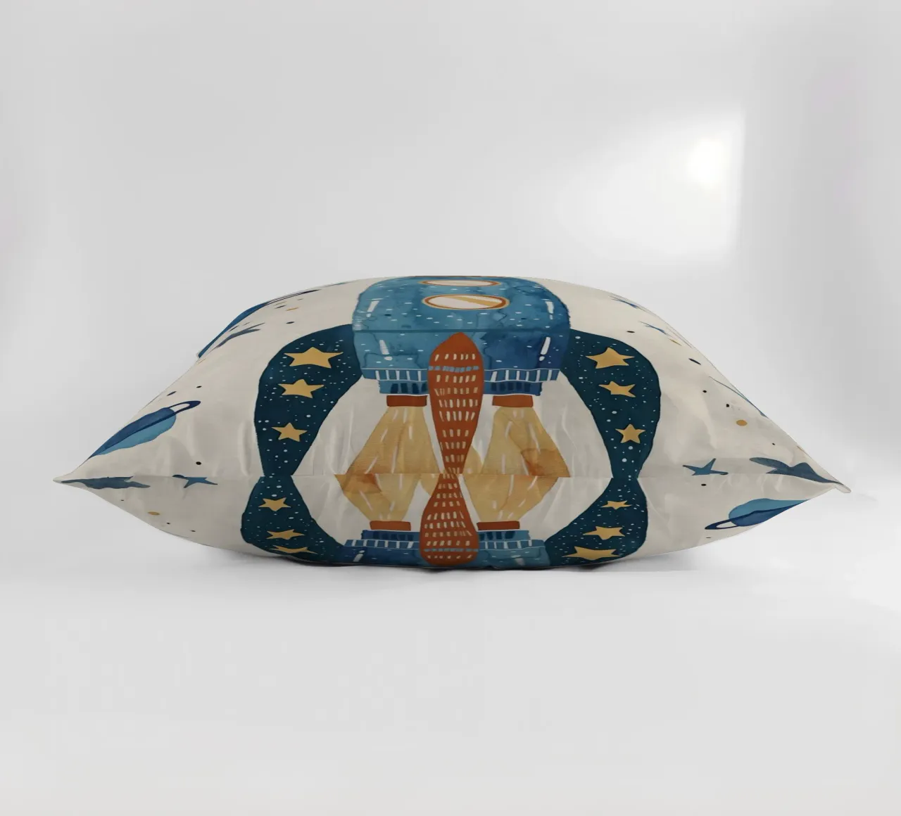 Boho Nursery 17 Rocket cuscino da Boho Print Collection