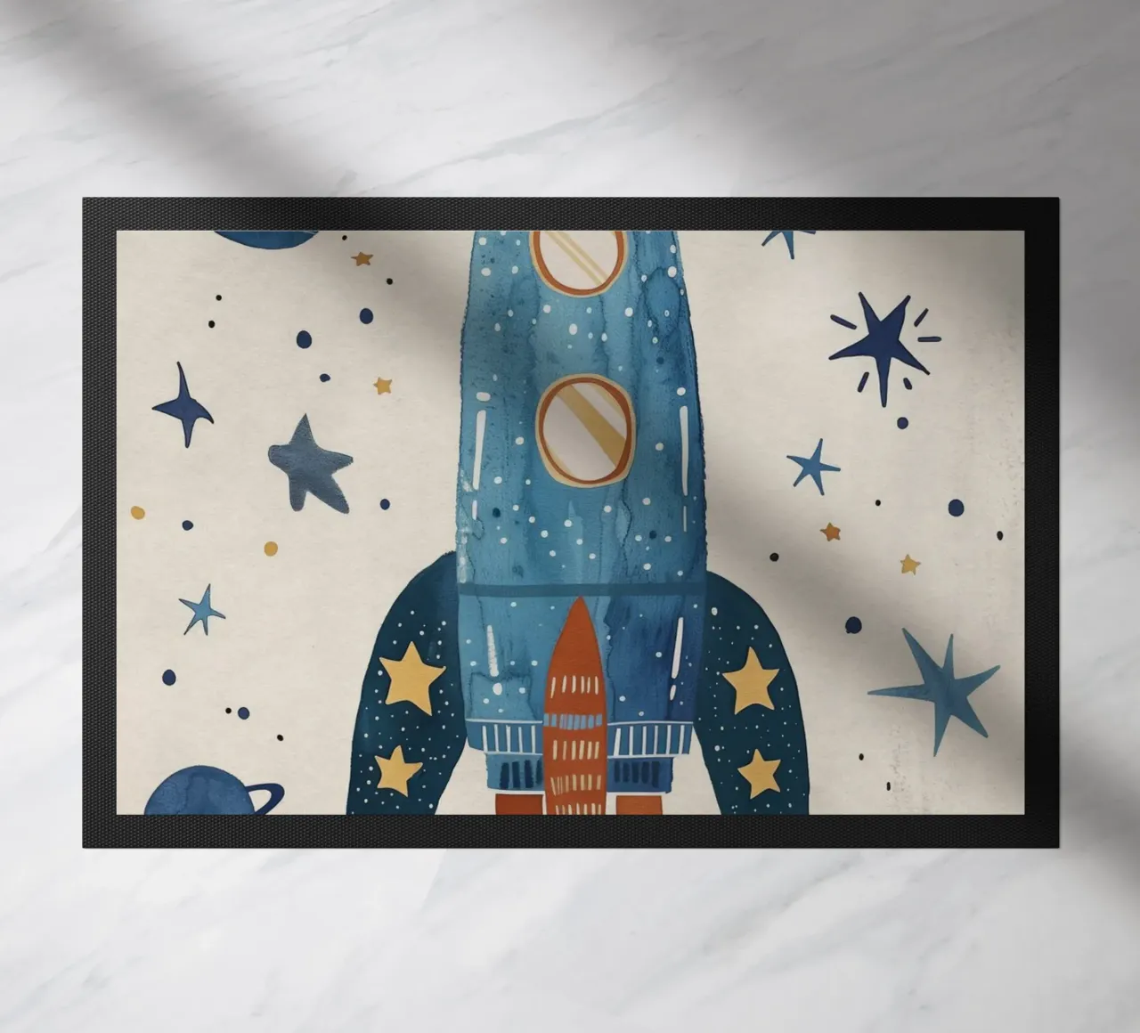 Boho Nursery 17 Rocket zerbino da Boho Print Collection