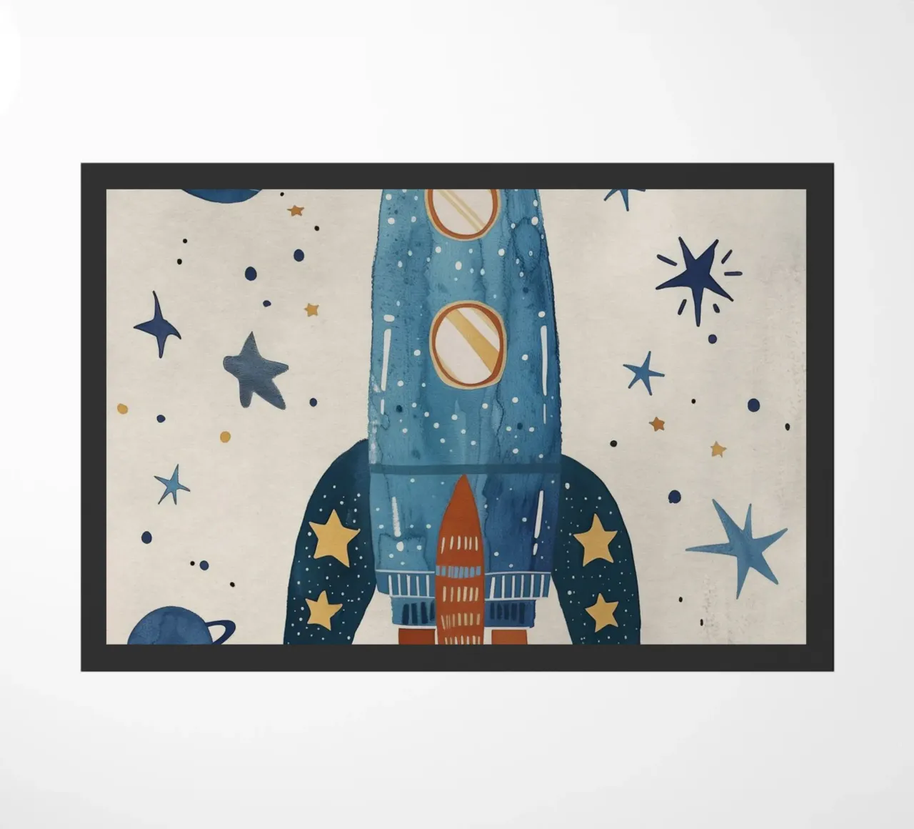Boho Nursery 17 Rocket zerbino da Boho Print Collection