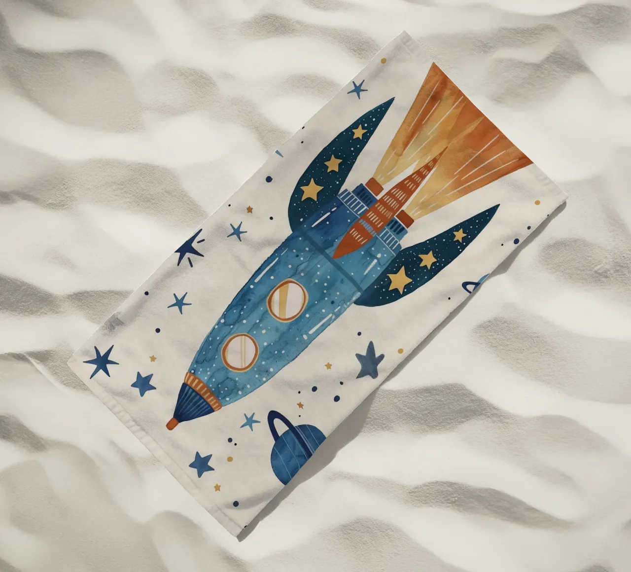 Boho Nursery 17 Rocket telo mare da Boho Print Collection