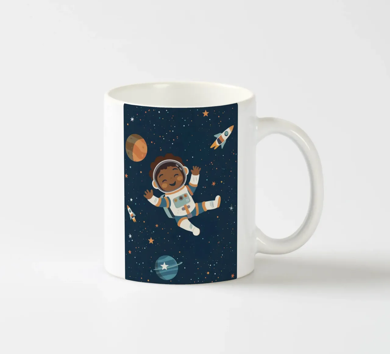 Boho Nursery 18 Astronaut tazza in ceramica da Boho Print Collection