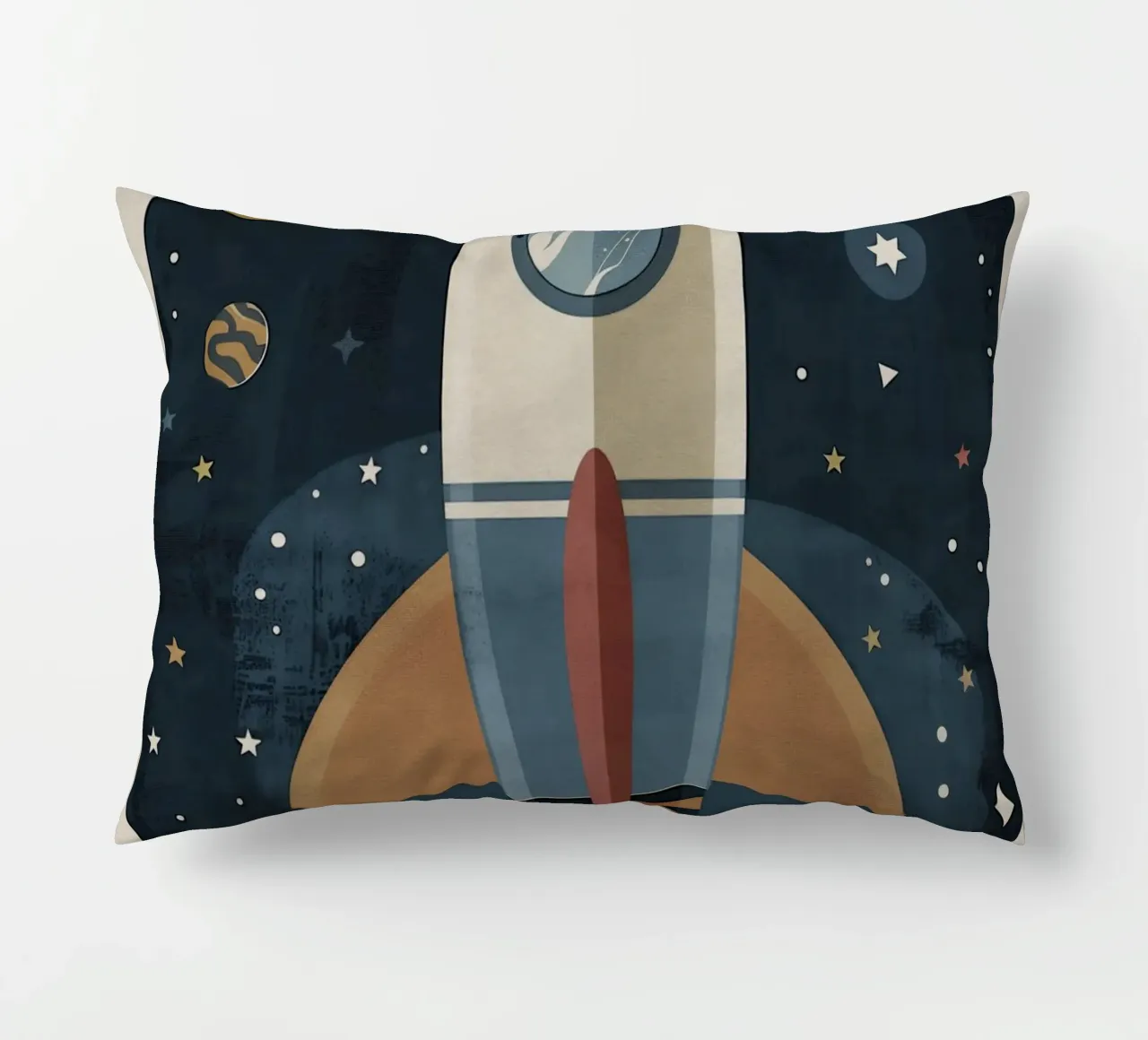 Boho Nursery 18 Rocket cuscino da Boho Print Collection