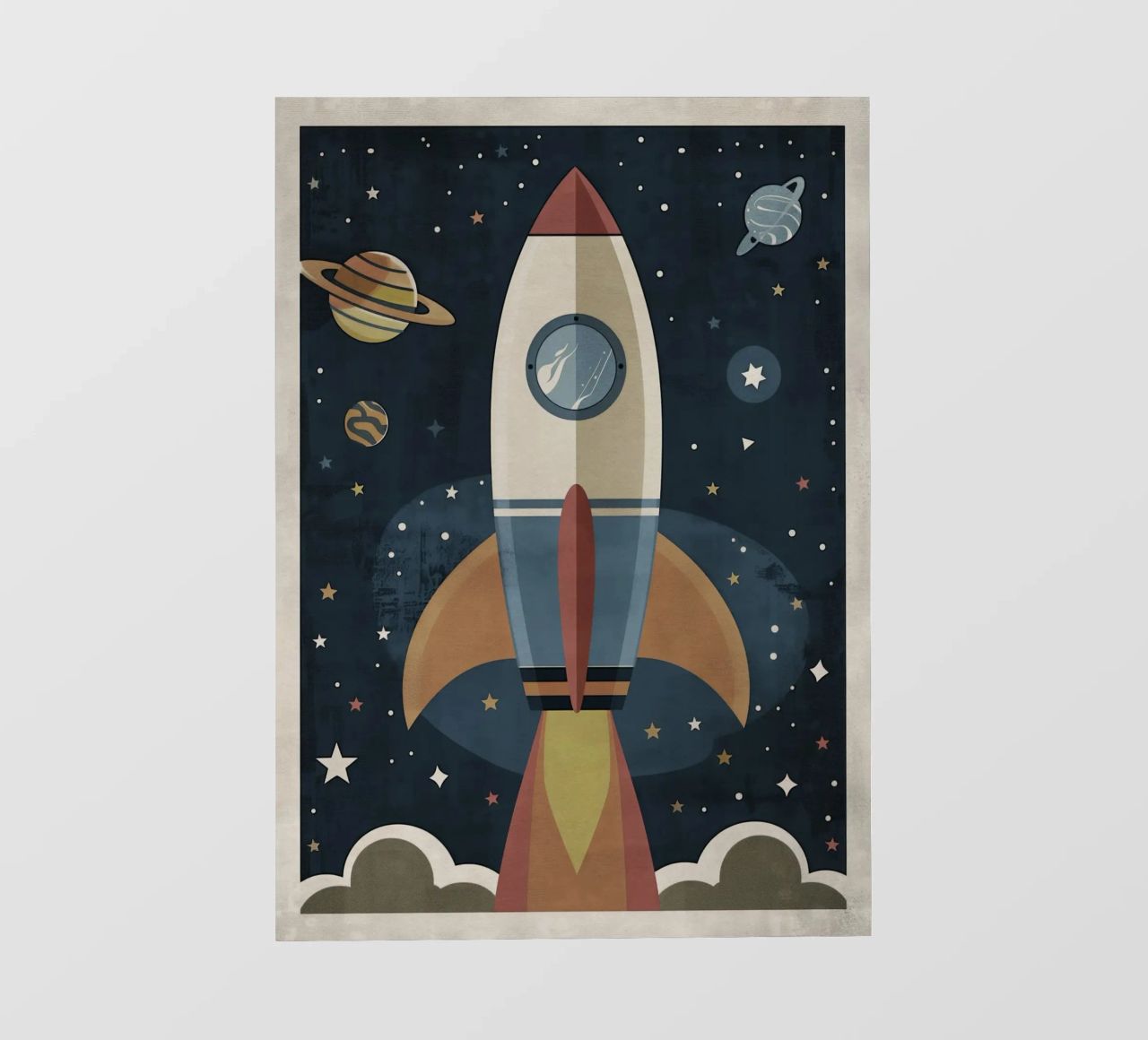 Boho Nursery 18 Rocket telo in pvc da Boho Print Collection