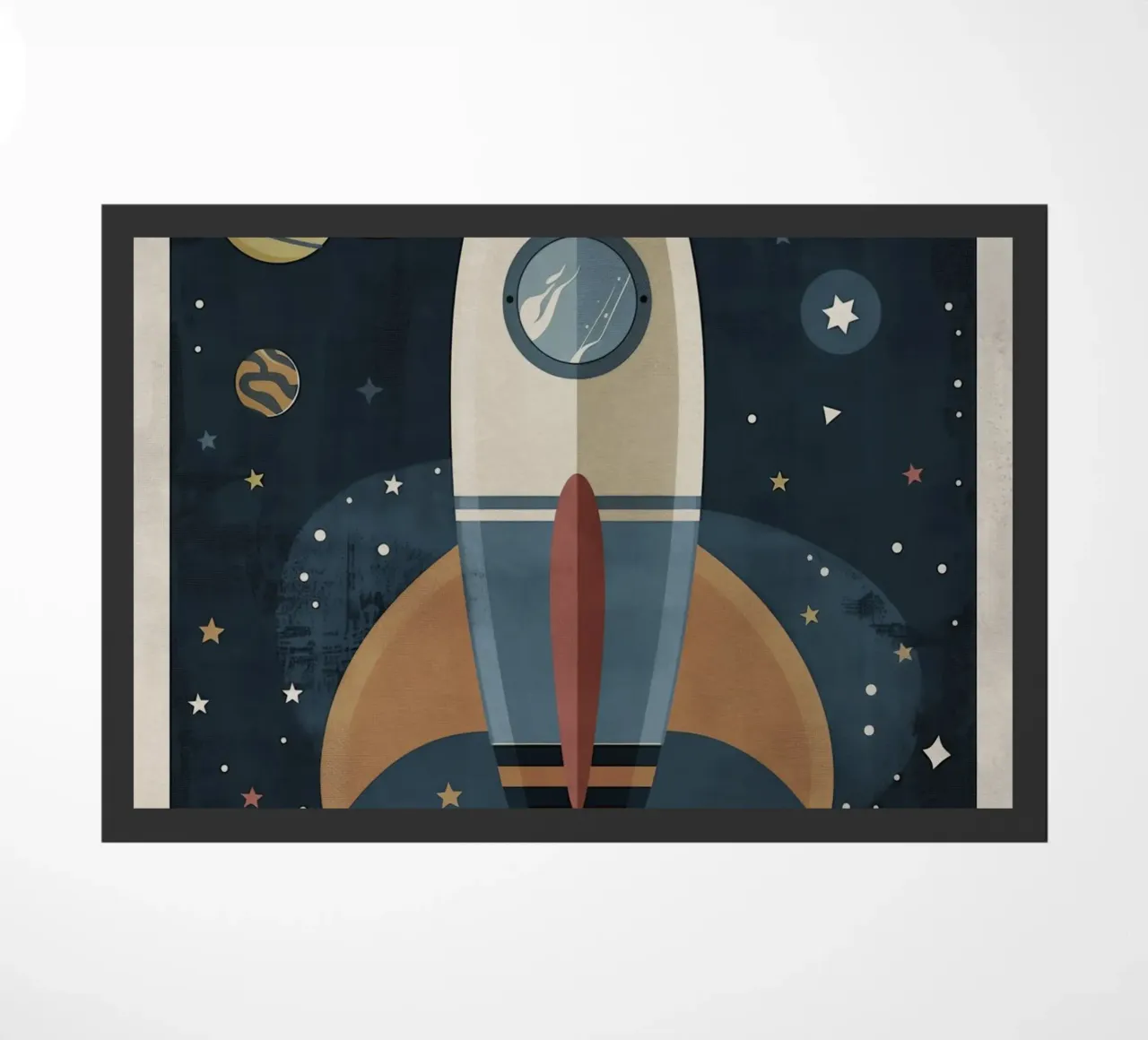 Boho Nursery 18 Rocket zerbino da Boho Print Collection