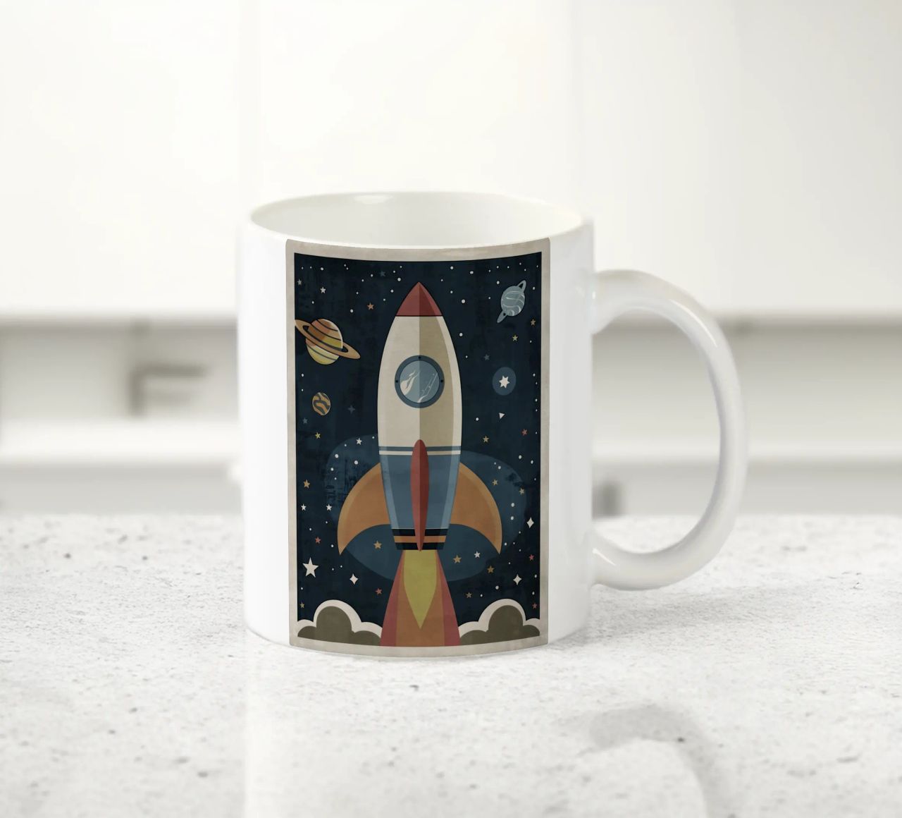 Boho Nursery 18 Rocket tazza in ceramica da Boho Print Collection