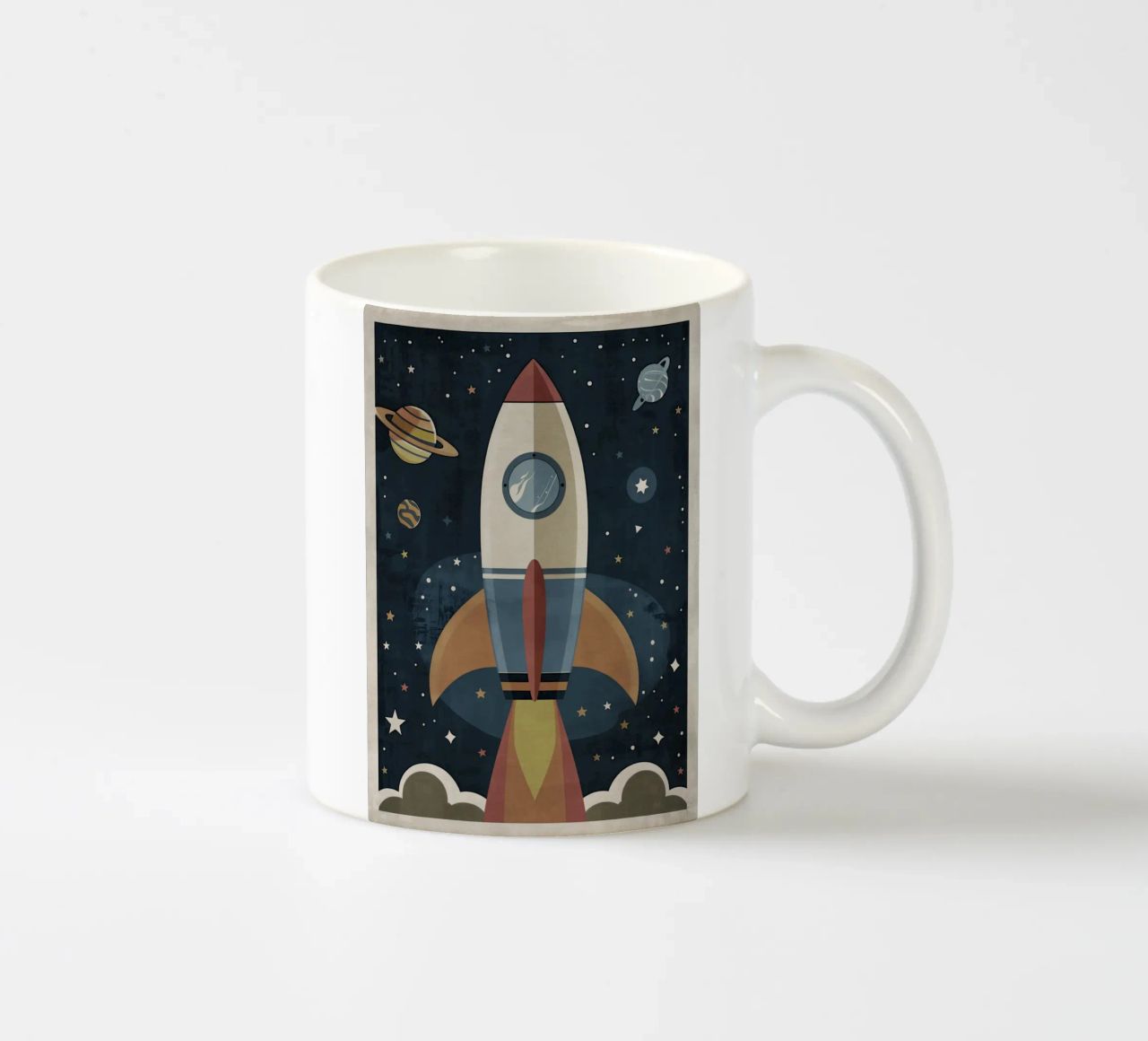 Boho Nursery 18 Rocket tazza in ceramica da Boho Print Collection