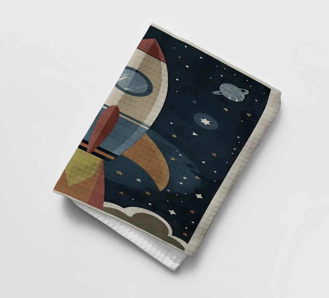 Boho Nursery 18 Rocket canovaccio da cucina da Boho Print Collection
