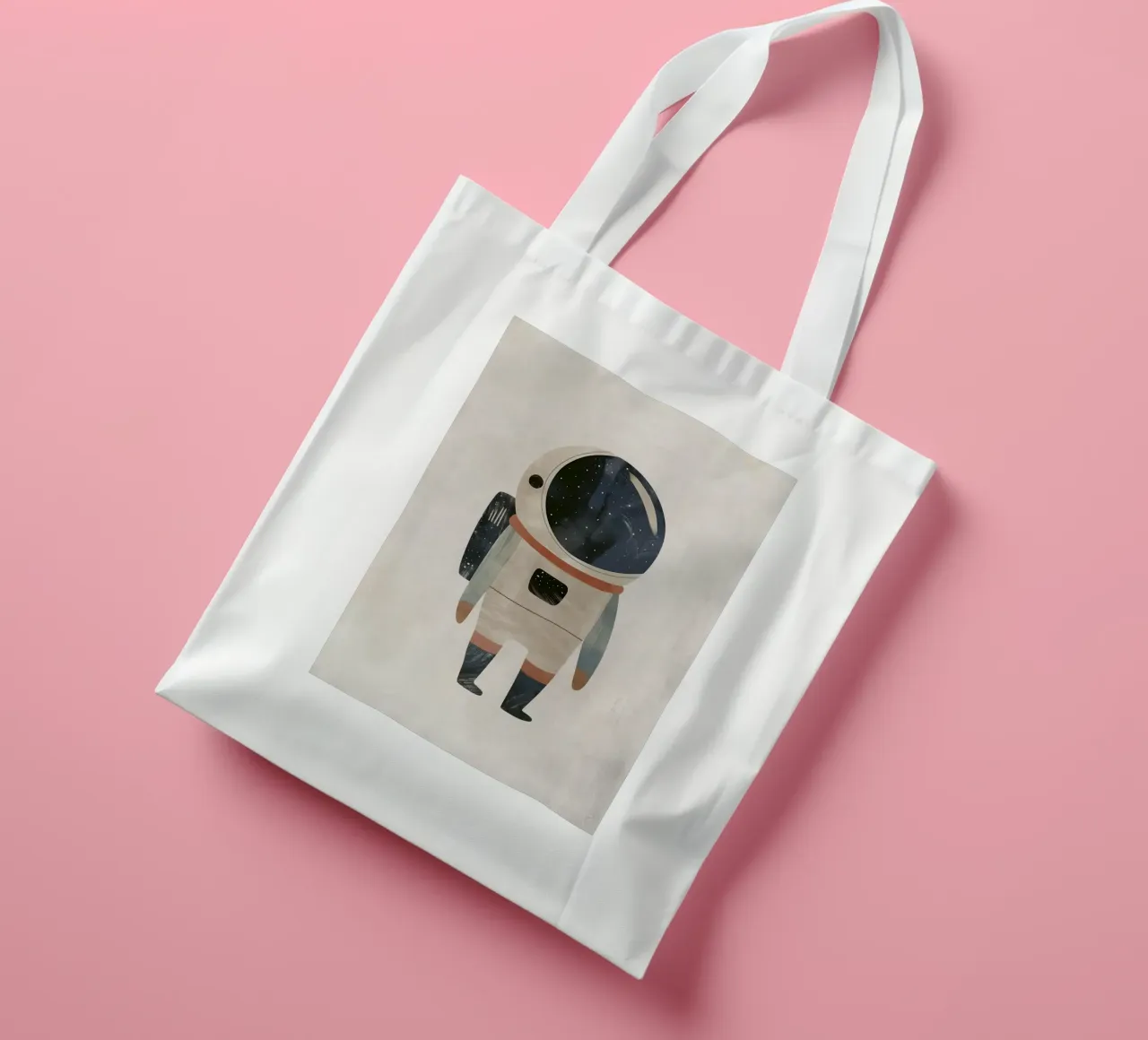 Boho Nursery 18 Space Suit borsa in juta da Boho Print Collection
