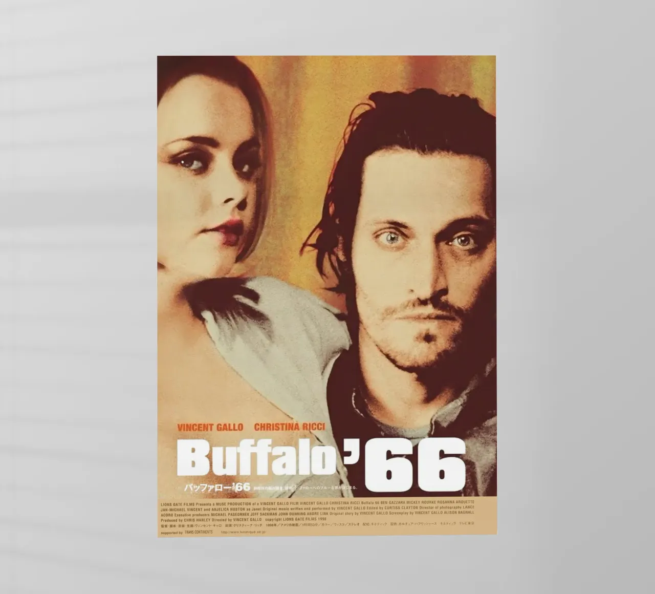 Buffalo 66 (1998) pellicola backlit da Attaboy Dsgn