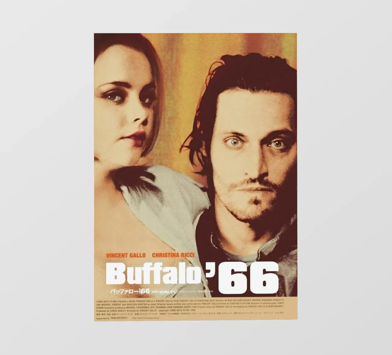 Buffalo 66 (1998) pellicola backlit da Attaboy Dsgn