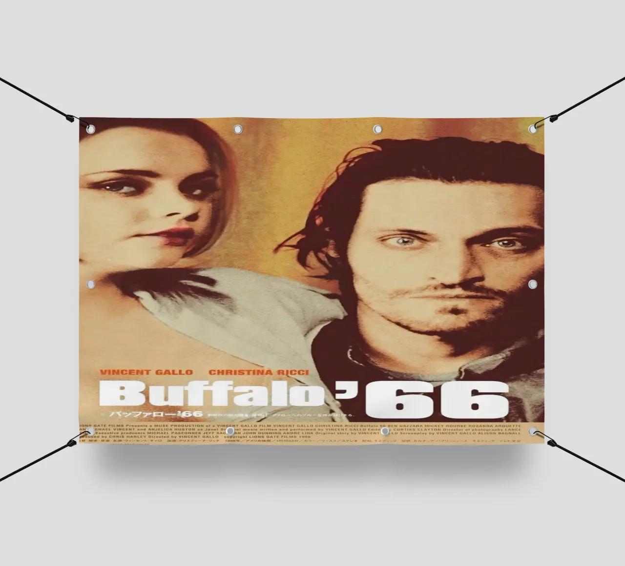 Buffalo 66 (1998) telo in pvc da Attaboy Dsgn