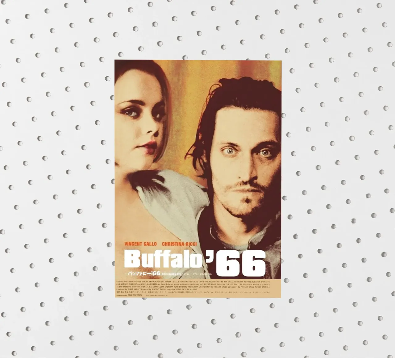 Buffalo 66 (1998) sticker by Attaboy Dsgn