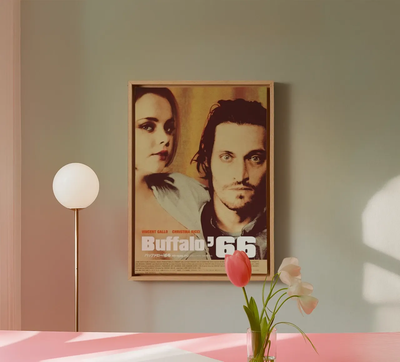 Buffalo 66 (1998) tela con Cornice a cassetta da Attaboy Dsgn