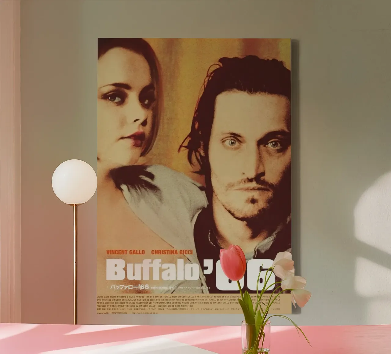 Buffalo 66 (1998) tela con Cornice a cassetta da Attaboy Dsgn