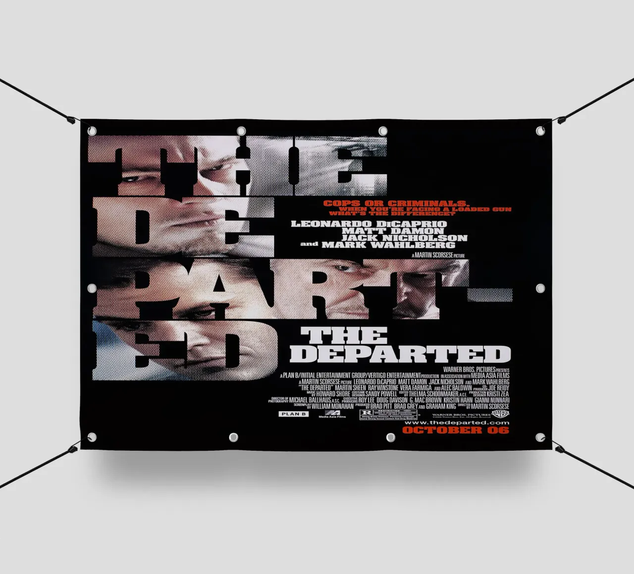 The Departed Movie telo in pvc da Attaboy Dsgn