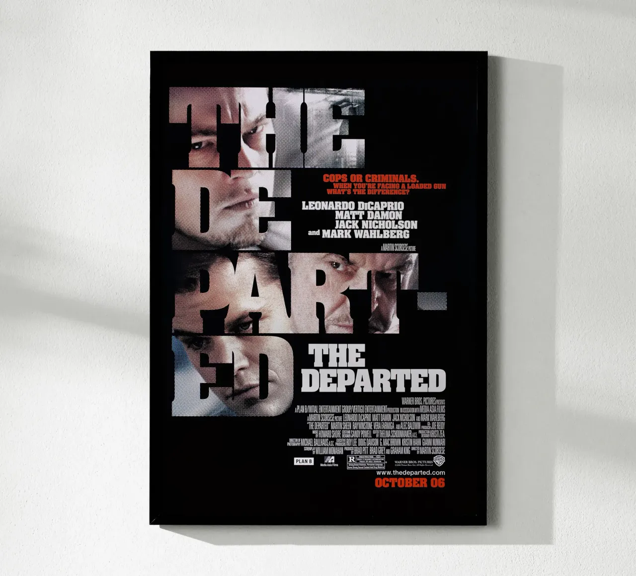 The Departed Movie carta hahnemühle da Attaboy Dsgn